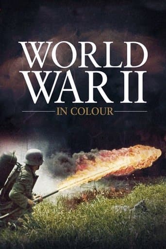 World War II in Colour poster