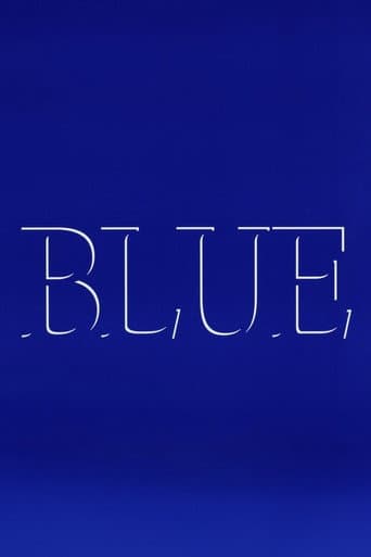 Blue poster