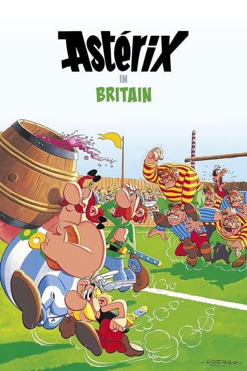 Asterix in Britain poster