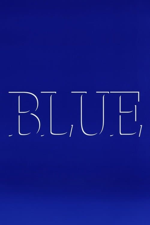 Blue poster